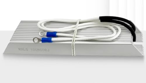 2PCS 0.75KW servo motor brake resistance, aluminum shell regenerative load resistance 100W 50 ohms 50R