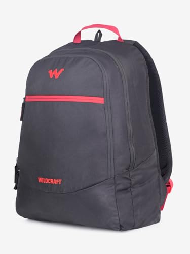 Image of Wildcraft Nylon 32 Ltrs Water-Resistant Backpack for Men & Women - Expedition LPBP 32 Ltrs Casual Backpack - Dark Grey