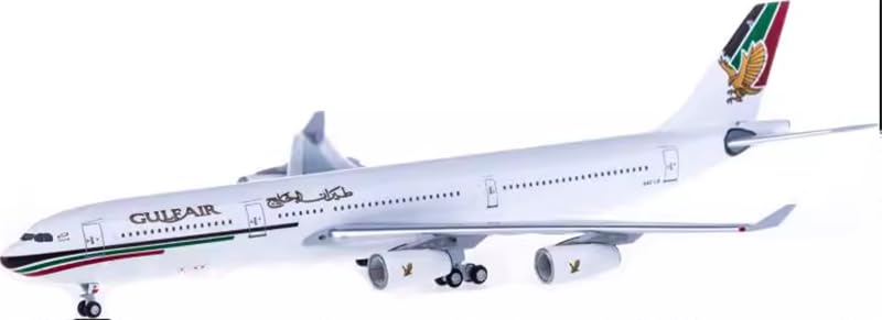 for AeroClassics for Gulf Air for Airbus A340-300 A4O-LB 1:400 Aircraft Pre-built Model