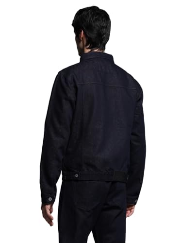 Image of JACK & JONES Men's Cotton Blend Standard Length A-Line Coat