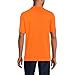 Lands' End Uniform Kids Short Sleeve Interlock Polo Orange Spice Mens Regular X-Large