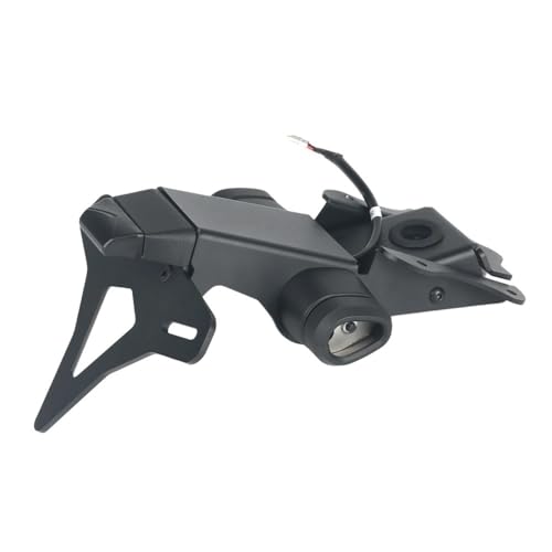 Support de plaque arrière moto compact résolvant l'encombrement des MT-09 2021-2023