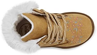 OshKosh B'Gosh Girls Alana Fashion Boot, Brown, 12 Little Kid | Image 3