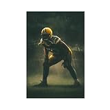 A. J. Hawk American Football Poster Canvas Poster Bedroom Decor Sports Landscape Office Room Decor G