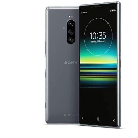 Amazon Sony Xperia 1 Dual Sim J9110 128gb 6gb Grey グレー Simフリー 並行輸入品 ソニー Sony スマートフォン本体
