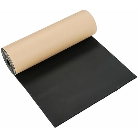 MAOPINER Sponge Neoprene with Adhesive Foam Rubber Sheet, Cell Foam Sheet Padding Gaskets, Versatile Adhesive Neoprene Foam Sheets for DIY Projects and Crafts (1, 1/4" Thick x 12" Wide x 54" Length) Cover