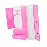 Sûr et : construit avec des matériaux non toxiques, est conçu pour à la fois sûr et nbsp, décoration de maison de poupée, porte-vêtements de maison de poupée