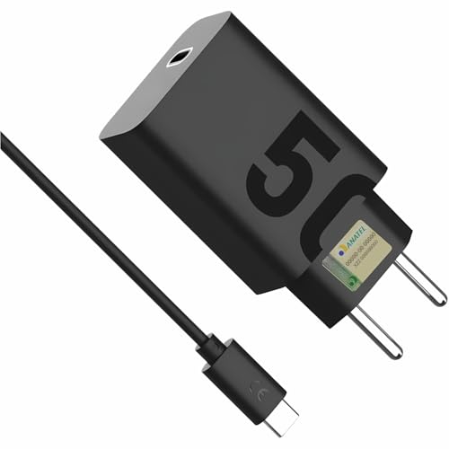 Carregador Super Turbo 50W Ultra Rápido Tipo C/USB Com Carregamento Rápido + Cabo Tipo C Compatível