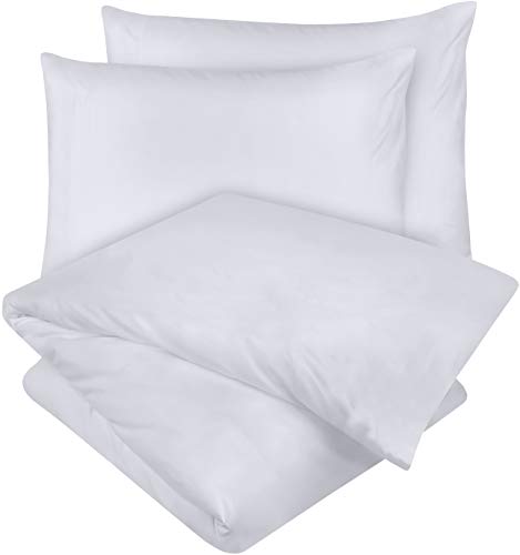 Utopia Bedding Dekbedovertrek Set - Zachte Microvezel Dekbedovertrek 200x200cm met Kussenslopen 50x75cm - Beddengoed… - Image 6