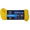 MIBRO GROUP (THE) 643651 Hollow Core Poly Rope TG 1/4x100 YEL Hw Rope