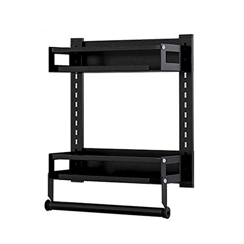 Home Refrigerator Side Rack Refrigerator Rack Home Kühlschrank Hängeregal Regal Side Storage für Gewürze, Gewürze und Gläser