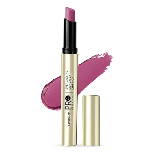Image of INSIGHT Professional Everlasting Longwear Lipstick | Velvety Smooth Finish | Highly Pigmented | Transferproof,Waterproof,Smudgeproof | Infused with Vit E & Marula Oil - (Clans) 2.5gm