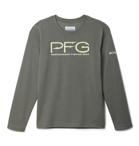 Columbia PFG t-shirt manches longues garçon avec imprimé graphique respirant