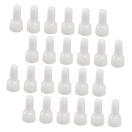 MUSISALY 1000pcs Ce2 Crimping End Electrical Wire Crimps Wire End Electric Wire Electrical Wire Caps Electrical Wire Crimp Caps The Wire Terminals Crimp Connector Nylon Shell. White