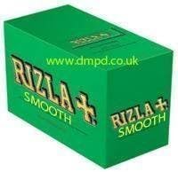 Rizla Green Smooth Paper Full Box Of 100 Booklets