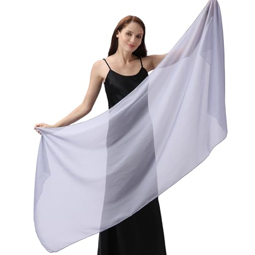 SK Studio Chiffon Scarfs formal Shawls for Evening Dresses Wedding Shawl Wraps Bridal Scarve for Women3