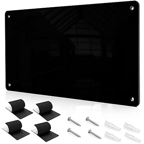 43.5 x 30 cm Black Metal Magnetic Board Cover