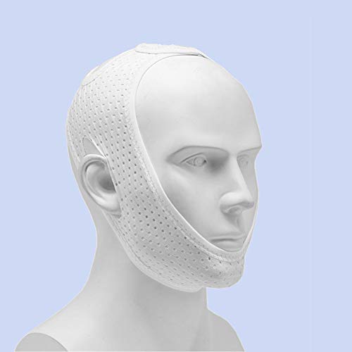 Anti Snoring Chin Strap for Cpap Users, Comfortable Mesh Breathable My Stop Snoring