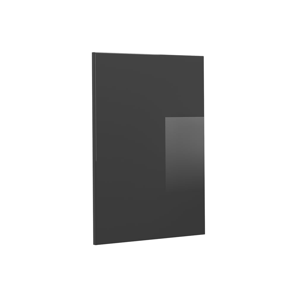 Vicco Frontale cucina R-Line, Antracite lucido, 44.6 x 59 cm frontale del mobile per pensile, adatto per armadi da cucina R-Line per un montaggio semplice
