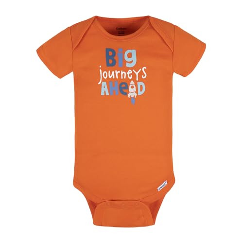 Image of Gerber Unisex Baby 5-Pack Short Sleeve Variety Onesies Bodysuits
