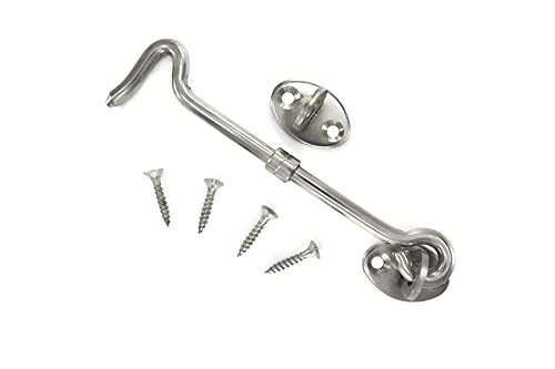 SH Platinum Gate Hooks with Screws - Stainless Steel (10 Pieces) (6) (B09GZHPWHW) Amazon Price History, Amazon Price Tracker