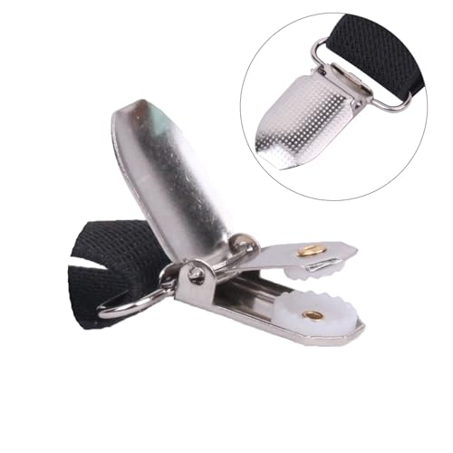 NestNook Kids Hosenträger Y-förmige Kinder-Hosenträger für Jungen und Mädchen (Weiß)