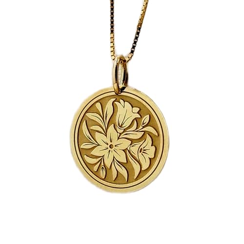Bijou fleur de lys en argent 925, un collier délicat de 45 cm pour le quotidien