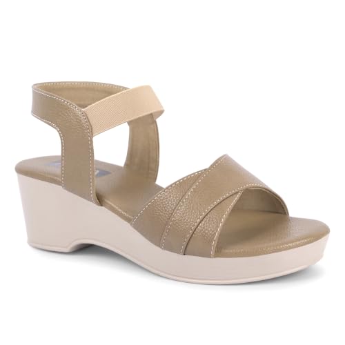 Image of Women Girls Fashion Wedge Heel Sandals (SD1501)