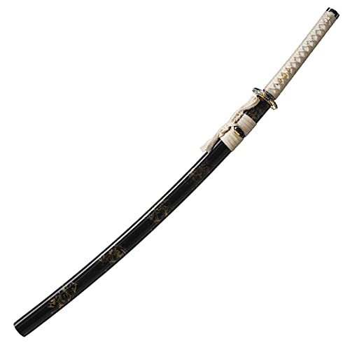 Yong Xin Sword Samurai Katana Sword, Japanese Handmade, Practical, 1045 Carbon Steel, Tempered/Clay Tempered, Full Tang thumb #7