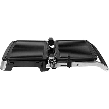Elektrogrill Kontaktgrill 2000W LED Panel Tischgrill Paninimaker Sandwich Toaster Steakgrill Antihaft Abnehmbare Platten 5 Grillprogrammen Temperaturkontrolle für IndoorGrill, Küche BBQ, Garten – Bild 7