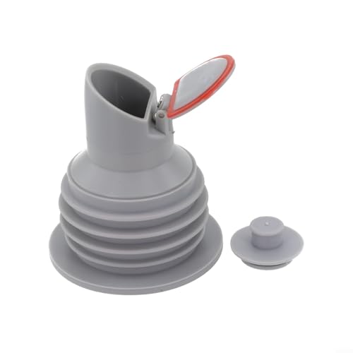 Anillo de sellado de silicona mejorado de 7 capas con diámetro ajustable para conexión de alcantarillado de 35 a 75 mm, antifugas, impermeable y a prueba de olores para fregadero de cocina, lavabo
