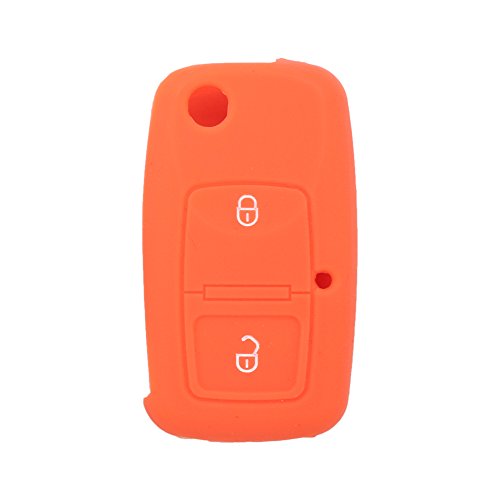 Funda de 2 botones para llave de coche Volkswagen, de la marca Fassport