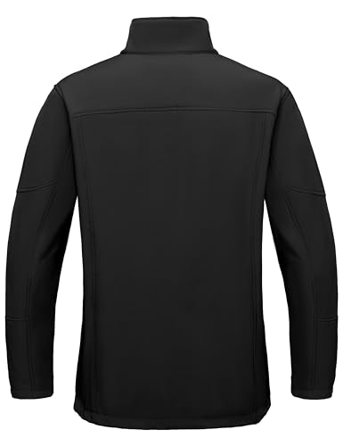 Little Donkey Andy Men's Lightweight Jacket Water Resistant Windbreaker Fleece Lined Warm Coat2