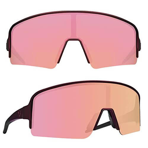 Image of MAXJULI Polarized Sunglasses for Men Women, Windproof Outdoor Sports Cycling Running UV400 Protection Sun Glasses 8121
