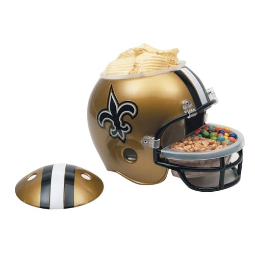 Casque à snacks NFL New Orleans Saints saladier apéritif de football américain