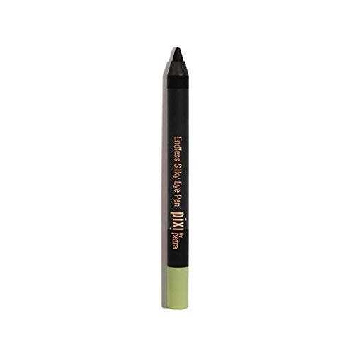 Pixi By Petra Endless Silky Eye Pen In Blacknoir (Black) 0.03 Oz - Smooth, No Tug, Waterproof Eyeliner #TOP9