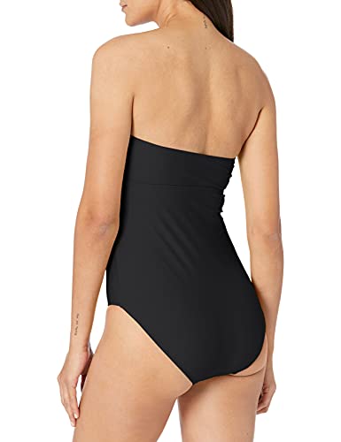 Catalina Women's Standard Twist Front Bandeau One Piece Swimsuit2