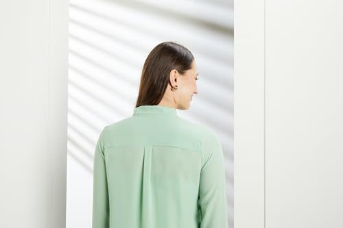 Image of Symbol Premium Women's Bow Tie Top (Regular Fit | Solid | Desk-to-Dinner) (Available in Plus Sizes)