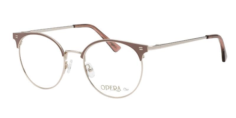 Opera Gafas de vista, CH443, monturas de vista, gafas para mujer., dorado