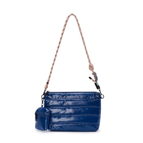 Image of ACUARIO Crossbody Bags for Women - Puffy Tote Bag Purse for Work, Travel, Shoulder Handbag with Small Wallet