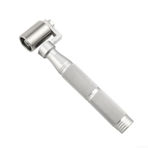 Rullo per cuciture di carta con struttura in acciaio inossidabile per un uso durevole per pittura e progetti con manico ergonomico antiscivolo