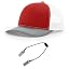 Red/White/Heather Grey