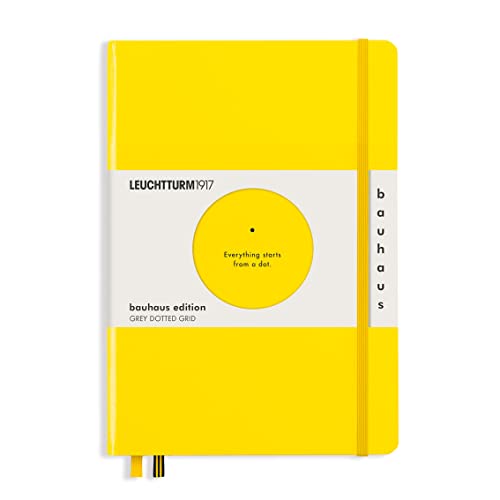 Carnet Leuchtturm1917 359620 A5 jaune citron Edition Bauhaus