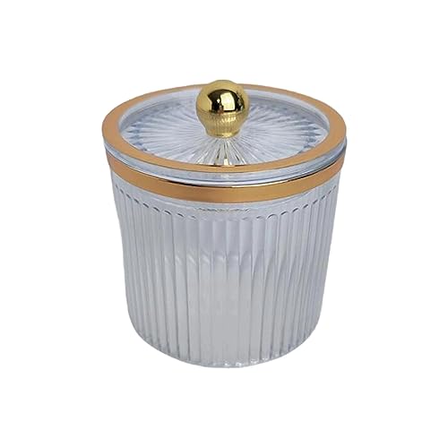 Soporte de Discos Desmaquillantes con Tapa para Proteger del Polvo 7