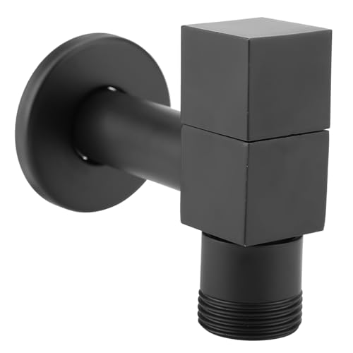 Opiniones y reviews de Lavadora Negra - 5 favoritos. 50 Garosa Grifo Negro Latón Lavadora Cuadrada Grifos Montaje en pared Lavandería Agua fría Grifo para baño(G3/4 Thread))