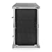 CAMPART Travel Armario doble Toledo de Camping KI-0758, Seis compartimentos, Color negro