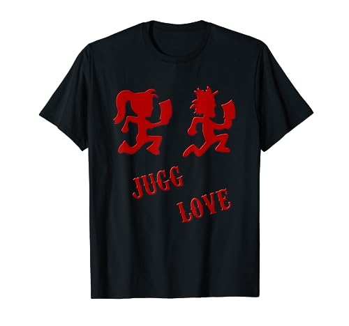 Hers Juggalette ICP Whoop Whoop Jugg Love Vibrantly Colors T-Shirt