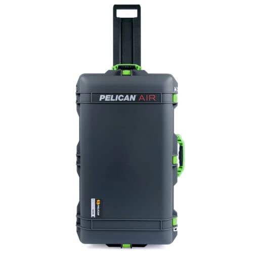 Pelican Charcoal & Lime Green 1615 air case. Comes empty.