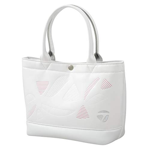 テーラーメイド(TAYLOR MADE) フラワーエンボス ラウンドトート ホワイト レディース 21SS V95853 1枚目