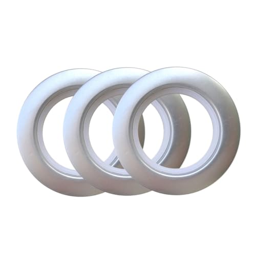 PRETYZOOM Curtain Buckle Ring Set 20pcs Drapery Circle Clips Snap Fix Eyelets for Blinds